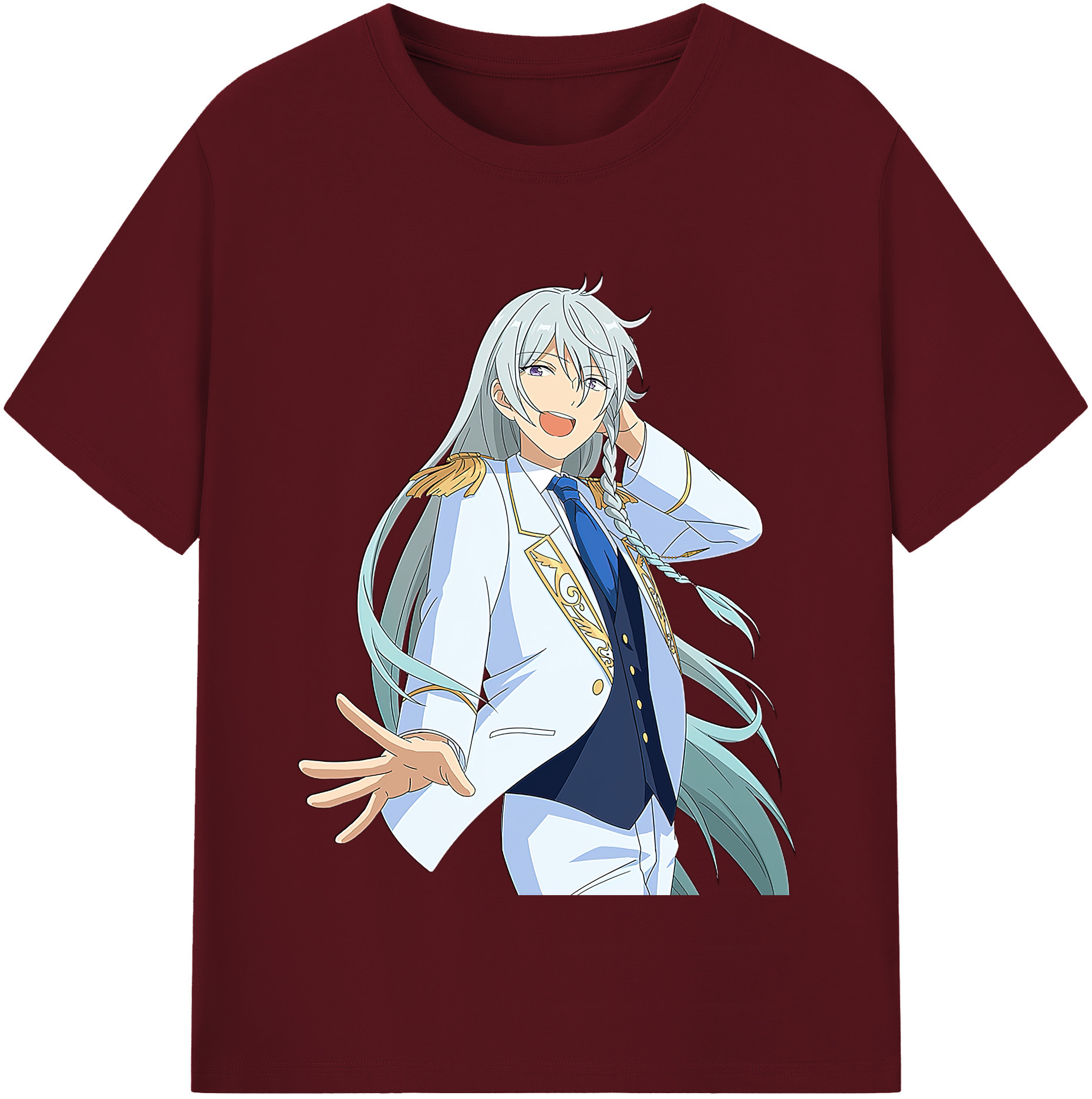 （画像用） あんさんぶるスターズ! Ensemble Stars 綿100％半袖Tシャツ（フロントプリント）